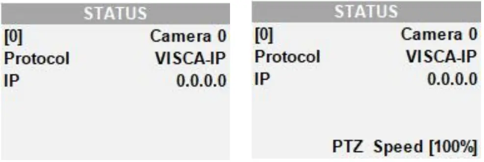 AVMATRIX PKC3000 PTZ Camera Joystick Controller - status