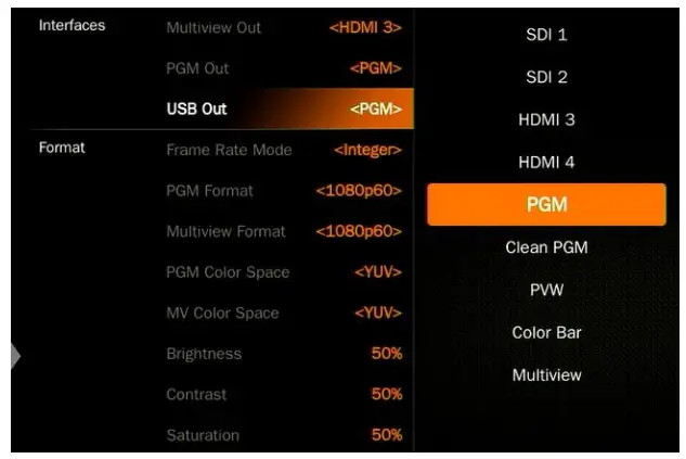 AVMATRIX PVS0403U Multi Format Video Mixer Switcher - Clean PGM