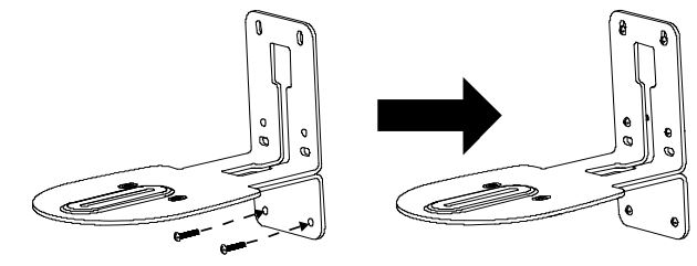 AVer COMCAM570 Dual 4K Audio Tracking Camera User Manual - After assembling the L-mount brackets