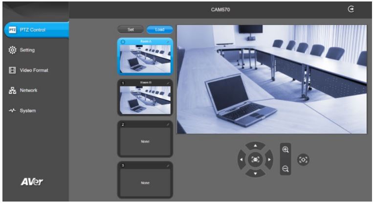 AVer COMCAM570 Dual 4K Audio Tracking Camera User Manual - First Time Login