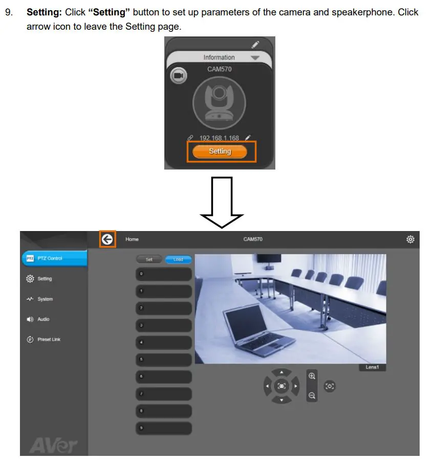AVer COMCAM570 Dual 4K Audio Tracking Camera User Manual - Use PTZApp 2 with USB Devices