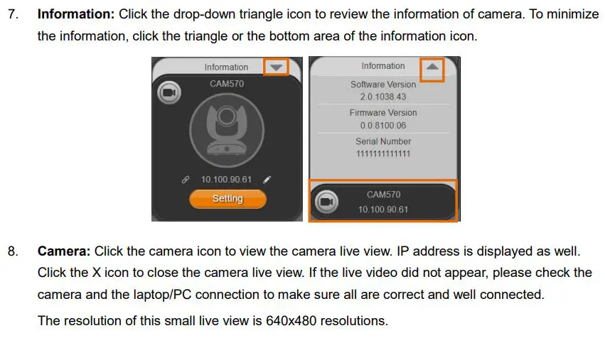 AVer COMCAM570 Dual 4K Audio Tracking Camera User Manual - Use PTZApp 2 with USB Devices