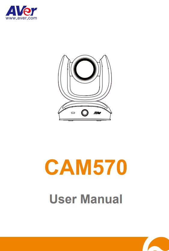 AVer COMCAM570 Dual 4K Audio Tracking Camera User Manual