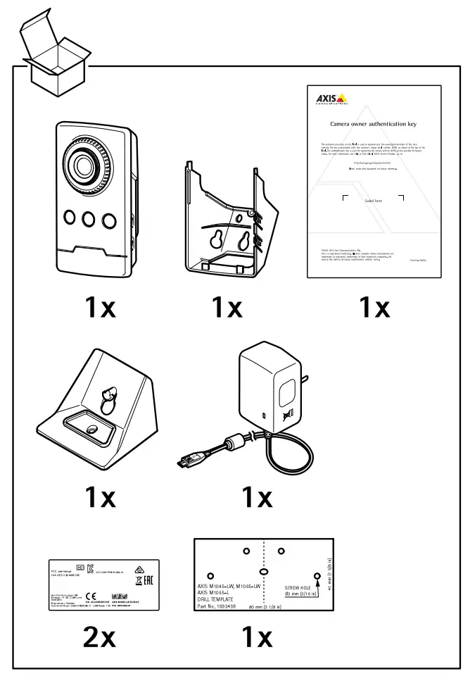 AXIS COMMUNICATIONS M1065 LW Network Camera-