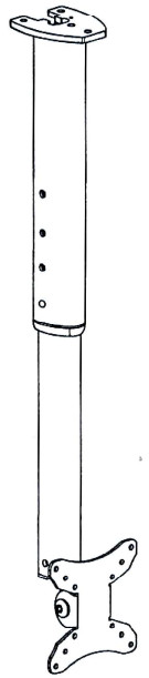 Ace of Parts LCD-300B LCD TV Mount