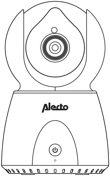 Alecto DVM 275 Baby Monitor Whiteh Camera - BABY UNIT