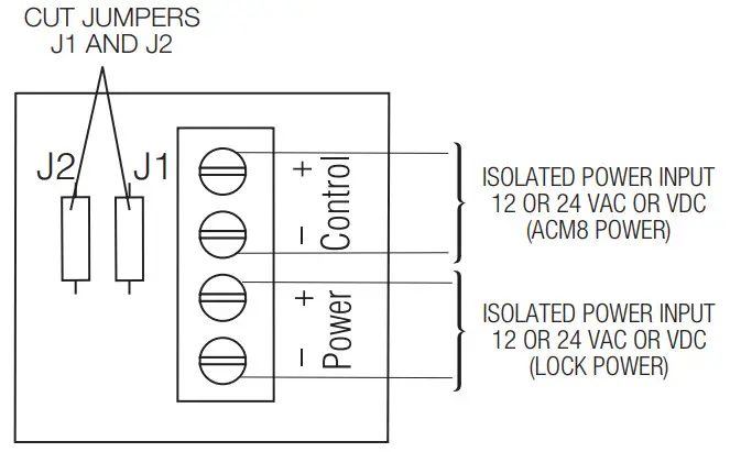 Altronix ACM8 Series UL Listed Sub Assembly Access Power Controllers - Hook