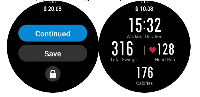 Workout operations