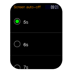 Screen-on duration