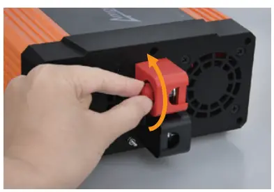 Ampeak 3000 Watts Pure Sine Wave Safe Power Inverter - plastic screw