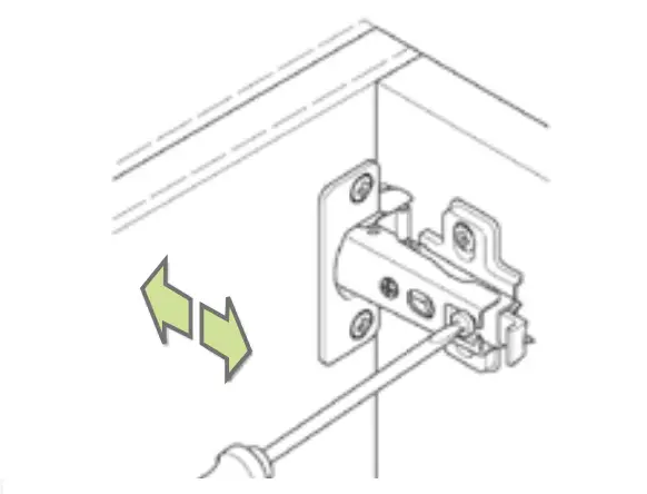 Adjusting The Cabinet Doors