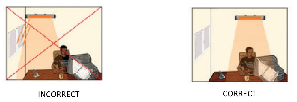 BIG ASS FANS BAFCF60240B Obsidian Electric Outdoor Heater - INCORRECT, CORRECT