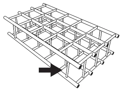 BIN WAREHOUSE 65005 18 Filebox Storage Rack - Assambly10