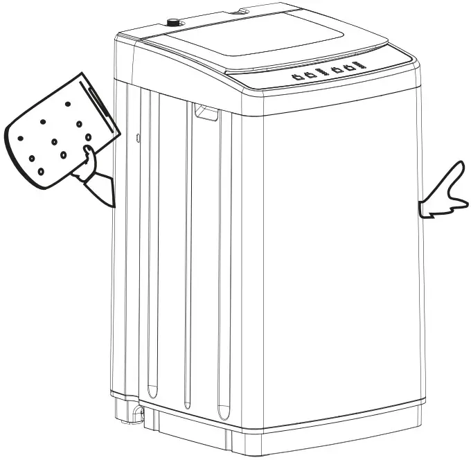 BL XQB60 1729A Fully Automatic Washing Machine - Installation