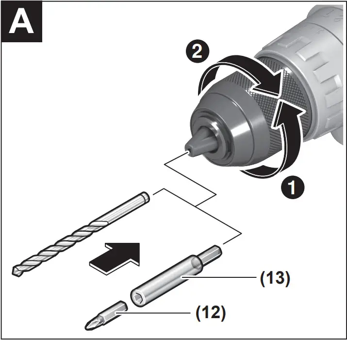 BOSCH 183 LI GSB Professional Cordless Combi Drill - Description A