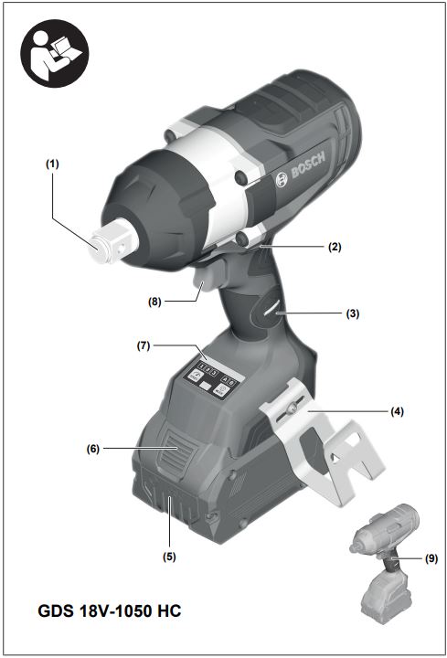 BOSCH-GDS-Professional-18V-1000-Impact-Wrench-FIG-1