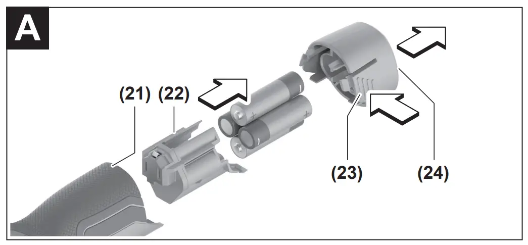 Operation with Battery Adapter