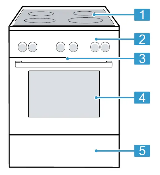 Standing Cooker