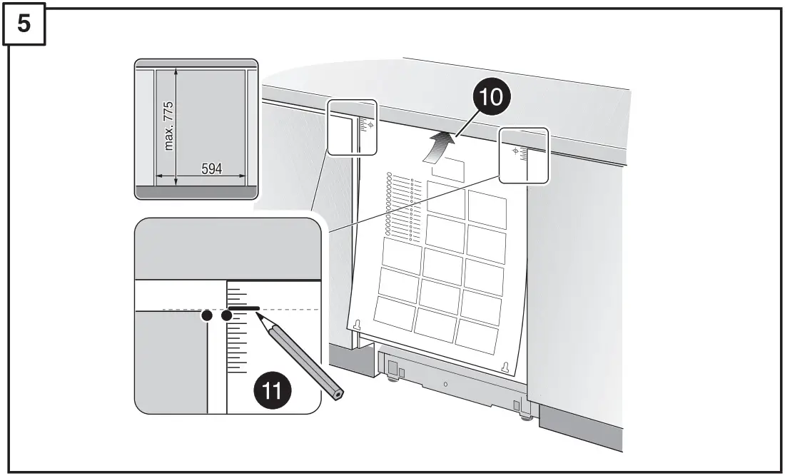 BOSCH SBD6ECX00E Fully Integrated Dishwasher - Figure 7