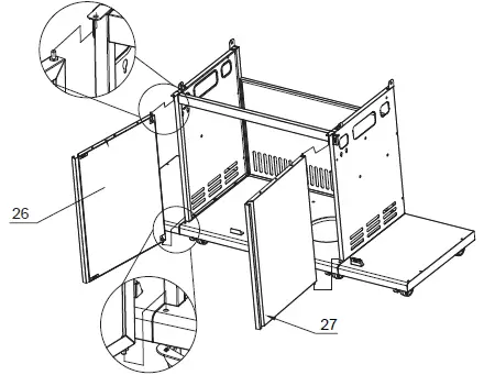 BRAND-MAN-GRILLS-BG2211A4-4-Burner-Countertop-Gas-Grill-fig 12