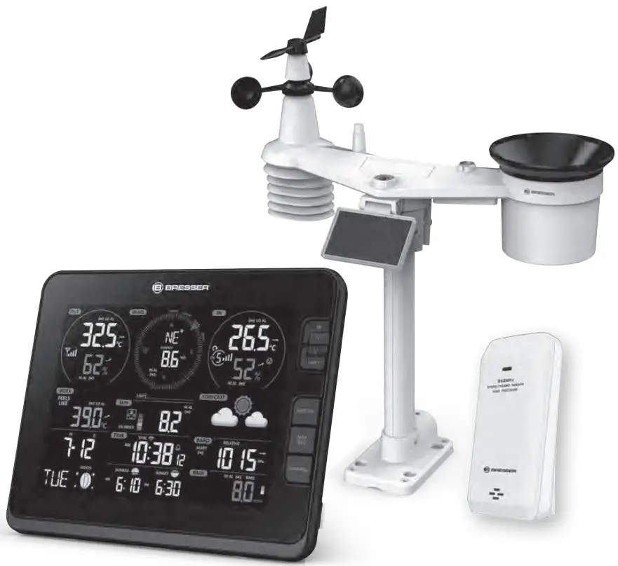 BRESSER WSX3001000000 Wi-Fi Weather Station