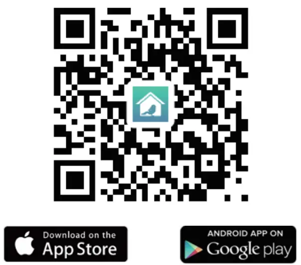 BROAIMX DC5V Smart Bird Feeder with Camera - qr code
