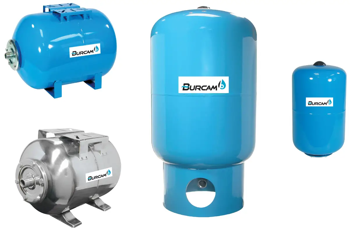 BURCAM 600 Series 2.1 Gal Inline Pressure Tanks