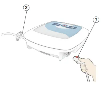 BWT ICE1240 Robotic Pool Cleaner - AC power