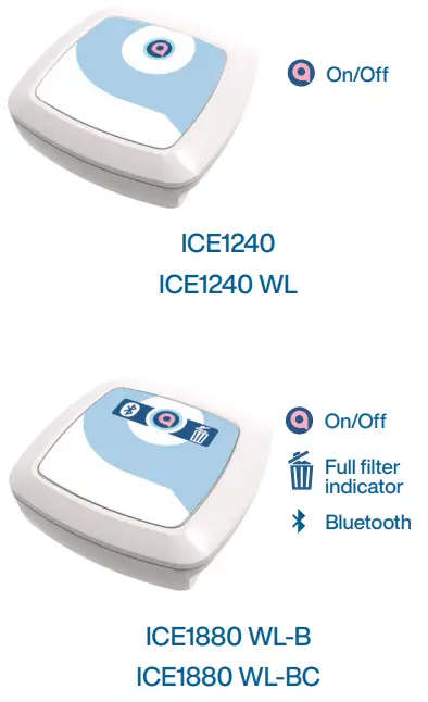 BWT ICE1240 Robotic Pool Cleaner - Full filter