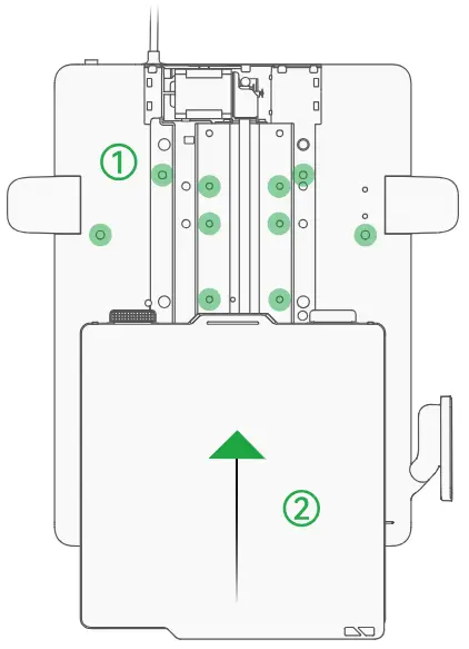 Bambu Lab PF002 A Mini 3D Printer - Base Housing