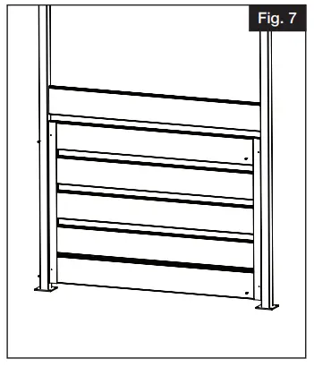 Barrette OUTDOOR LIVING 2054590 Vinyl Panel for Decorative Screen Panel Insert - Install the next