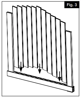 Barrette OUTDOOR LIVING 73050568 Louvered Gate Kit - Fig 1