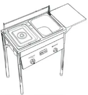 Bioexcel-SS21-Two-Tank-Propane-Deep-Fryer-with-Thermometer-Commercial-Deep-Fryer-fig- (13)