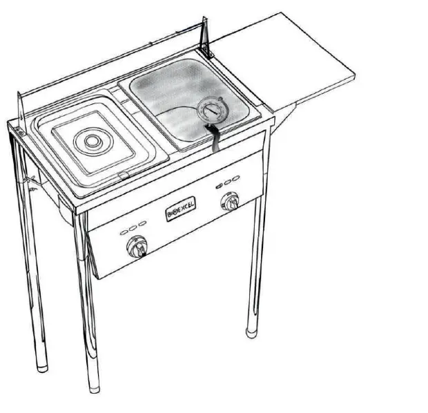 Bioexcel-SS21-Two-Tank-Propane-Deep-Fryer-with-Thermometer-Commercial-Deep-Fryer-fig- (26)