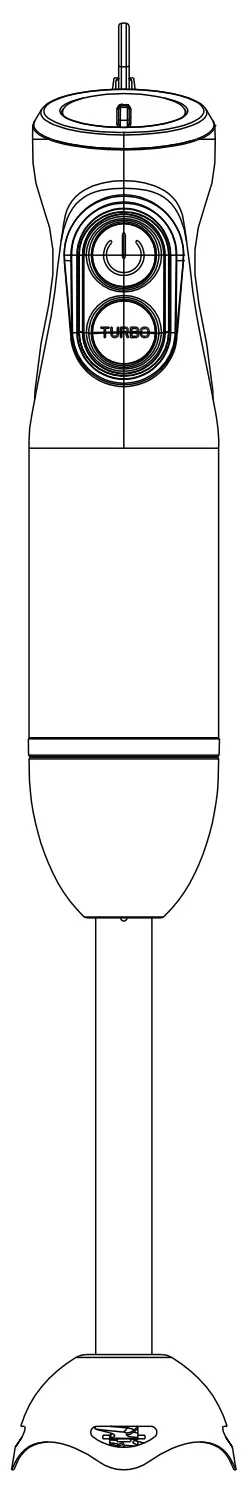 Bonsenkitchen HB3201 Hand Blender