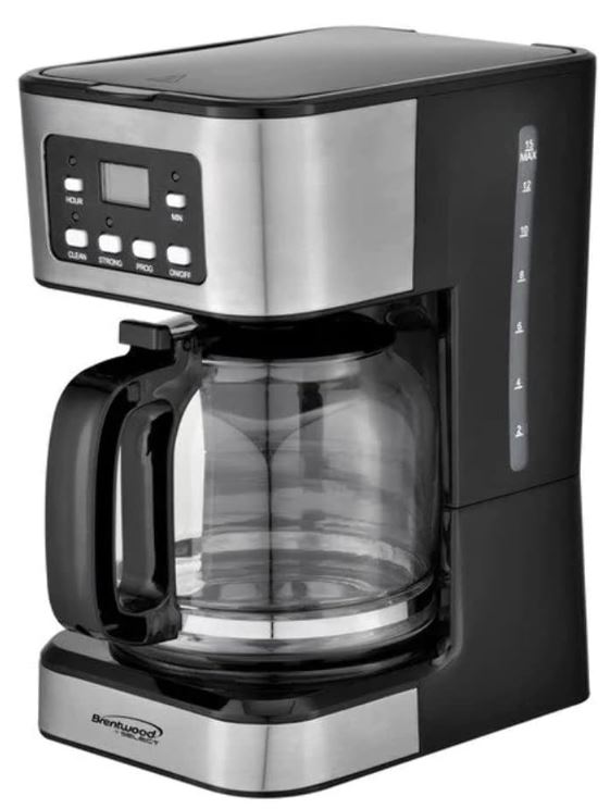 Brentwood TS-222 12-Cup Digital Coffee Maker-product
