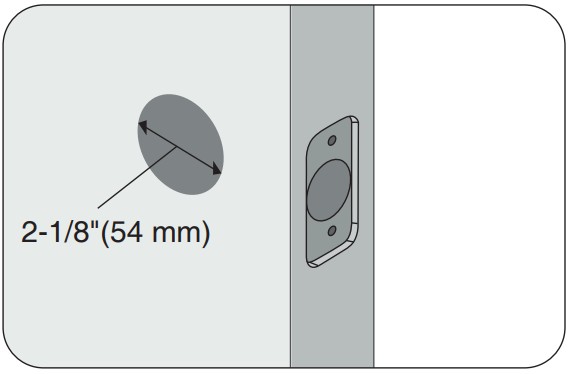 Brightify DCC04171101 Oil Bronze Front Door Handle - parts9