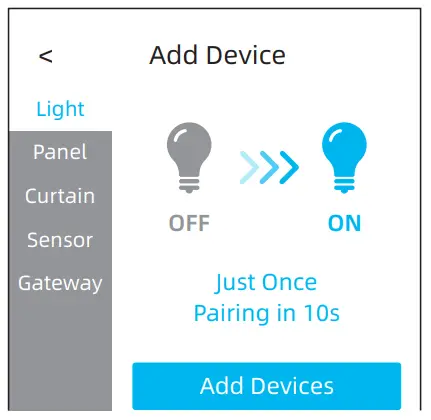 Broadlink LB4E26 Fastcon Smart Bulb - Add Device