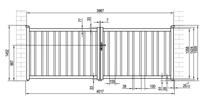 CASANOOV-VEYMONT-2-Leaf-Gate-300x140cm-Aluminum-fig (2)