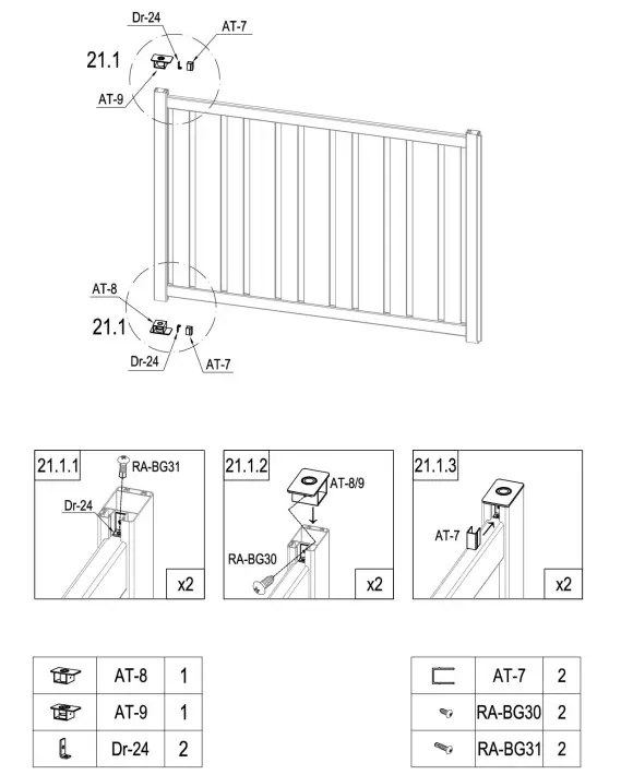 CASANOOV-VEYMONT-2-Leaf-Gate-300x140cm-Aluminum-fig (27)