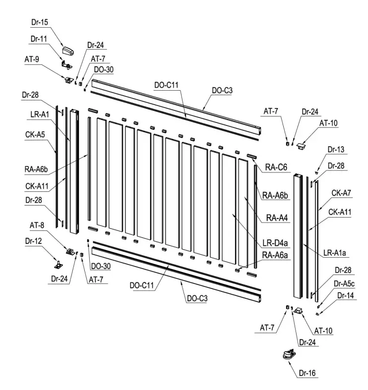 CASANOOV-VEYMONT-2-Leaf-Gate-300x140cm-Aluminum-fig (3)