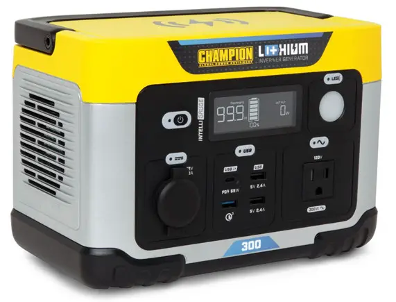 CHAMPION POWER EQUIPMENT 201188 300 Portable Power Station