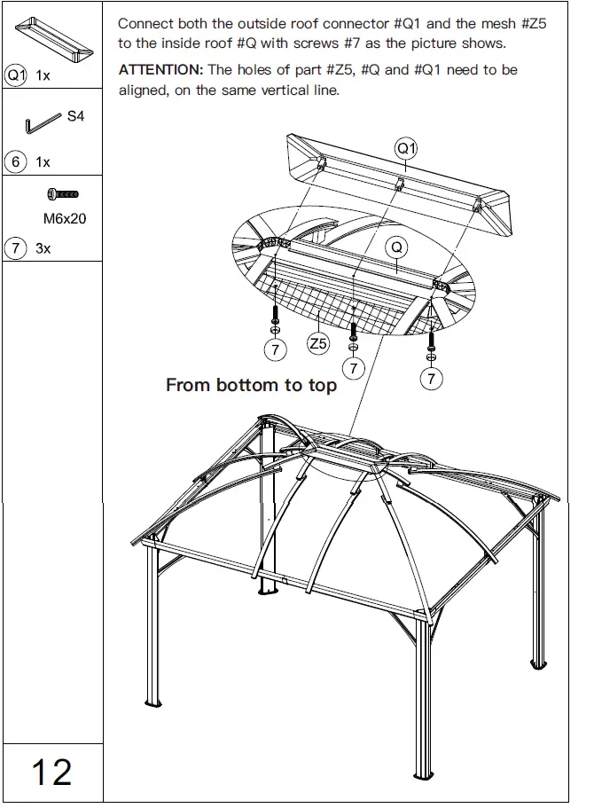CHERY-LIFE-B0C26STGPR-10x-12 -Hardtop-Gazebo-With-Double-Roof-(15)