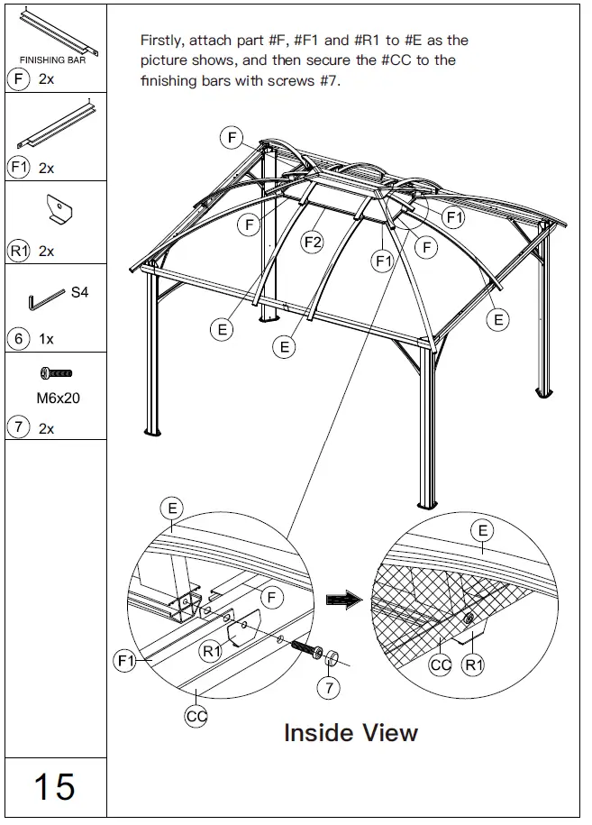 CHERY-LIFE-B0C26STGPR-10x-12 -Hardtop-Gazebo-With-Double-Roof-(18)