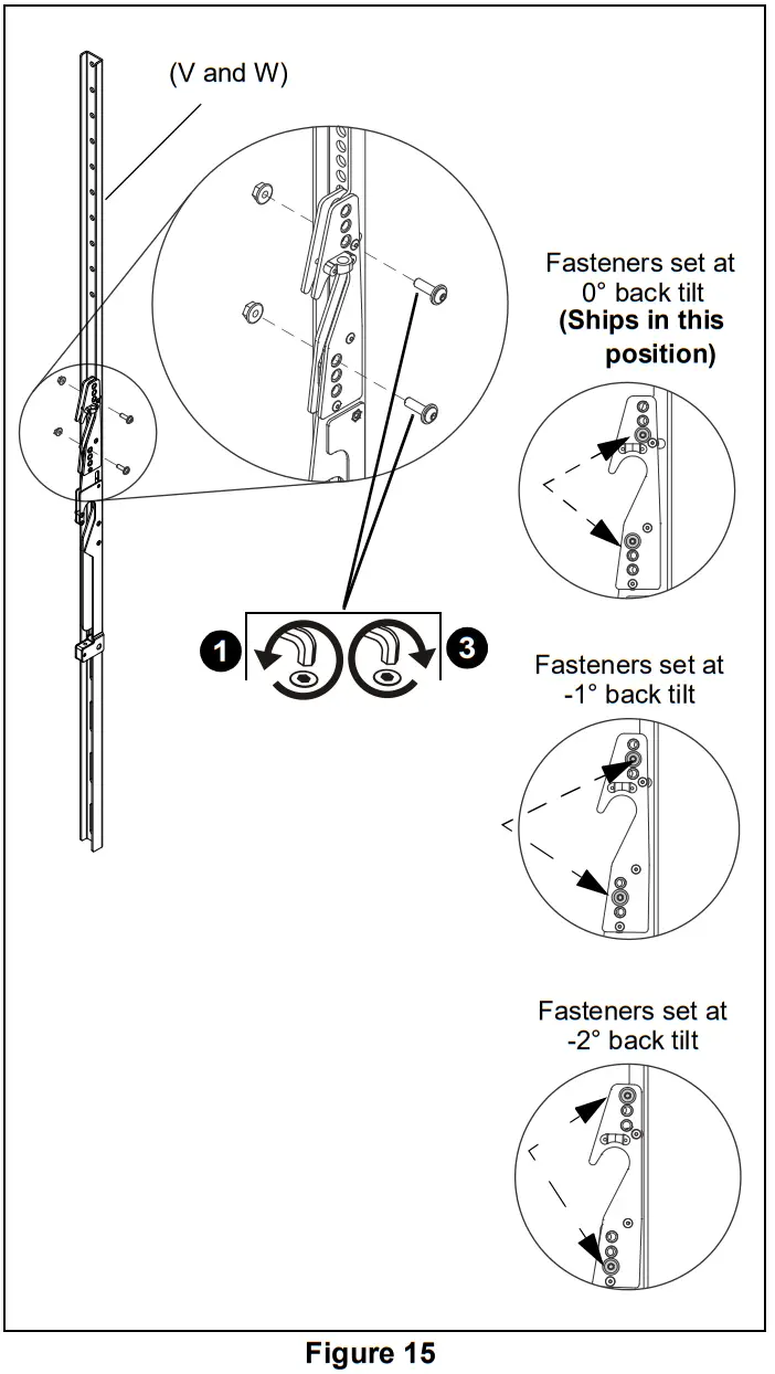 CHIEF KITXWXSM1UP Mounting kit - fig 21