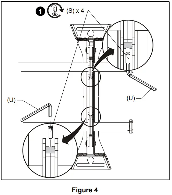 CHIEF KITXWXSM1UP Mounting kit - fig 8