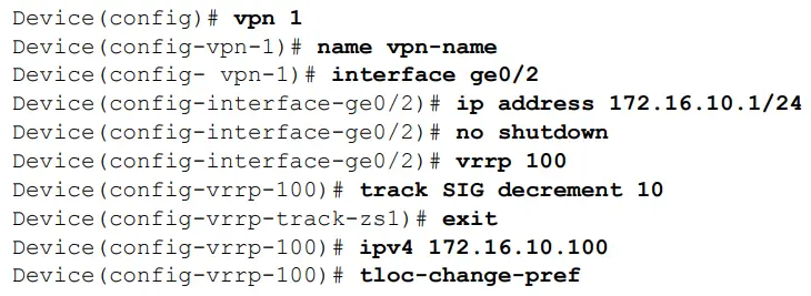 CISCO-SD-WAN-Vrrp-Interface-Tracking-FIG-7