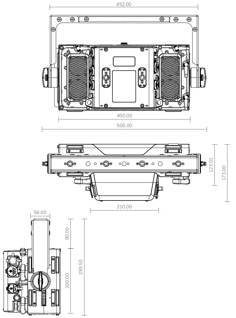 CLUSTER S2 High Power Pixel Mappable Hybrid Strobe - DIAGRAMS