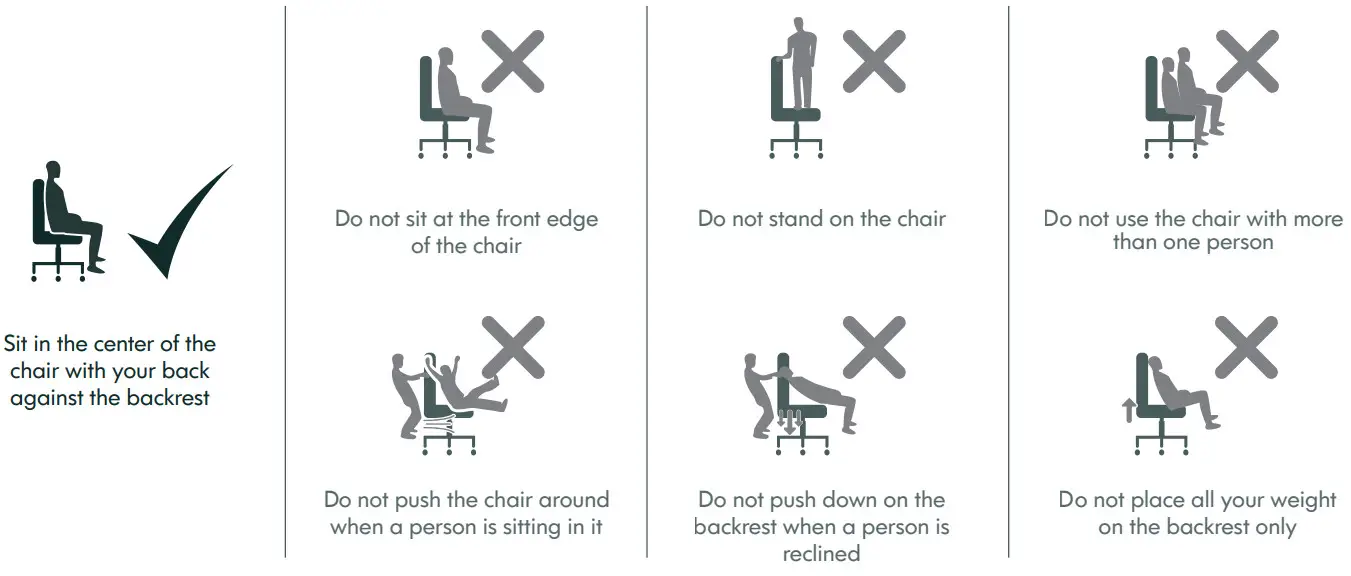 COLAMY 5309 Big and Tall Office Chair 400lbs - WEIGHT CAPACITY FOR SEATING