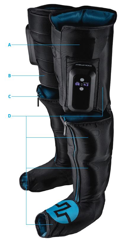 COMPEX CX201FB01 Wireless Compression Boots-fig-3